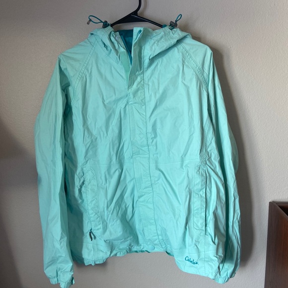 Cabela's Jackets & Blazers - Cabela’s | Light Blue Rain Jacket